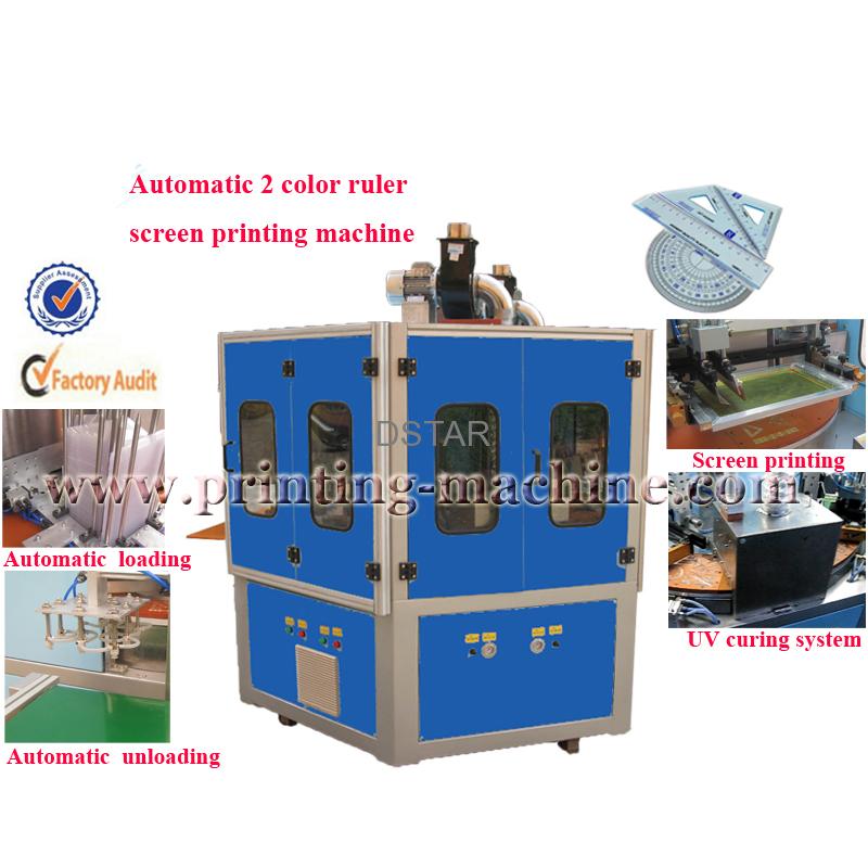 automatic ruler screen printing machine