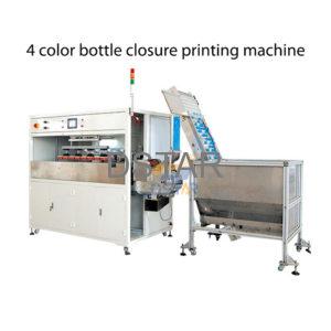 Automatic bottle cap pad printing machine
