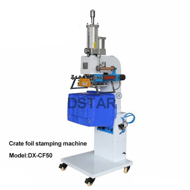 hot stamping machine for plastic crate
