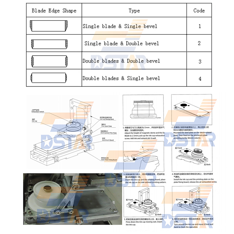 Pad printing machine ink cup - ink cup for pad printing - 1