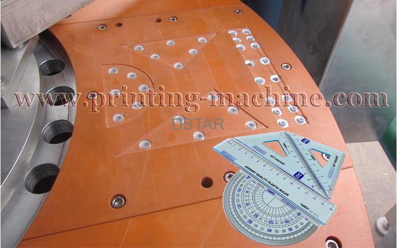 automatic ruler scale screen printing machine DX-SPR1 - from China