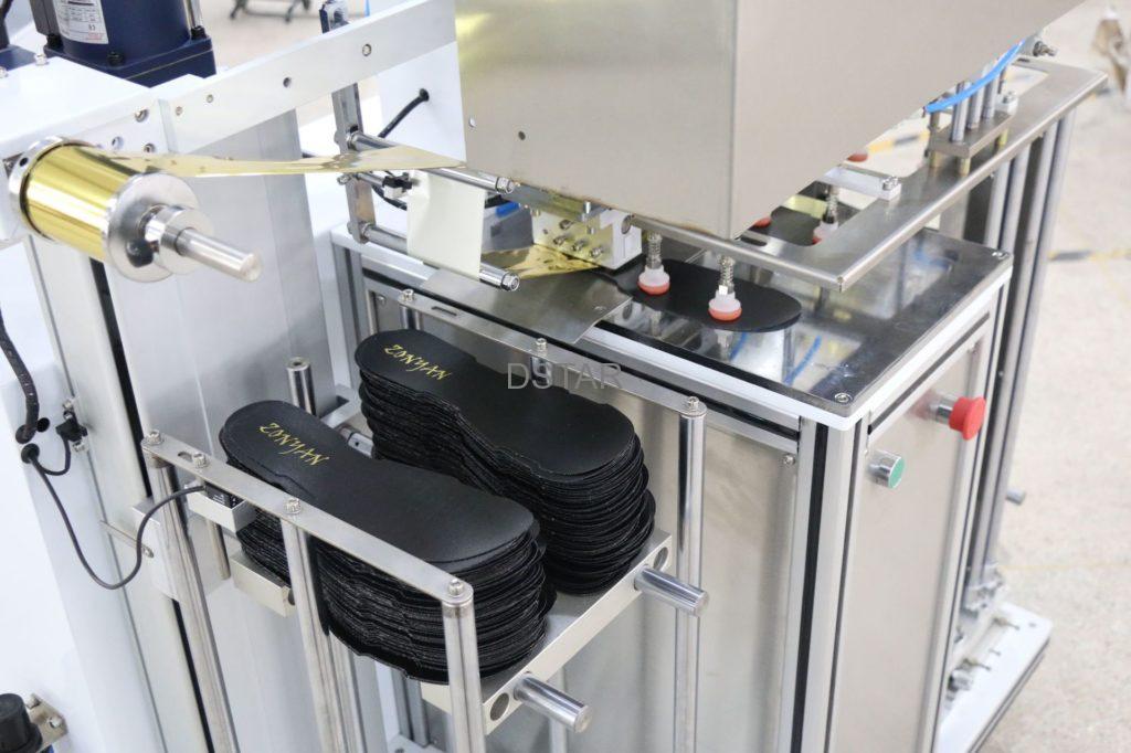 Automatic insole hot foil stamping machine DX-HTMXD - Applications - 4