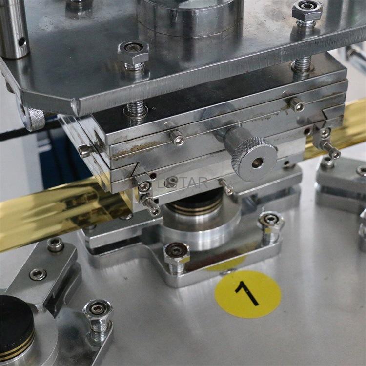 Automatic bottle cap hot foil stamping machine DX-AHMS5 - Applications - 4