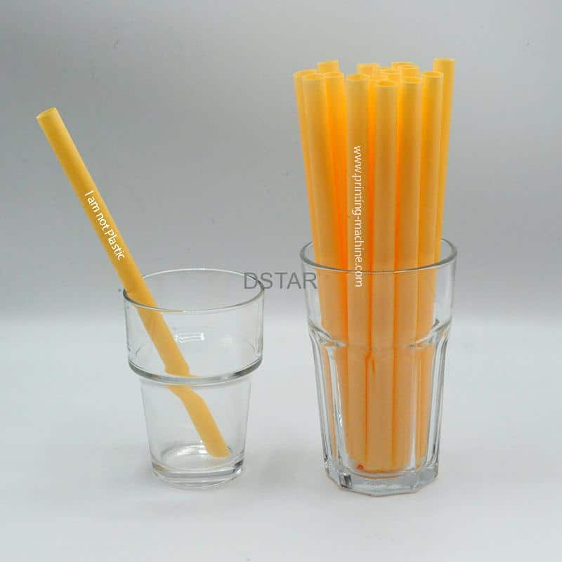 drinking straw printing