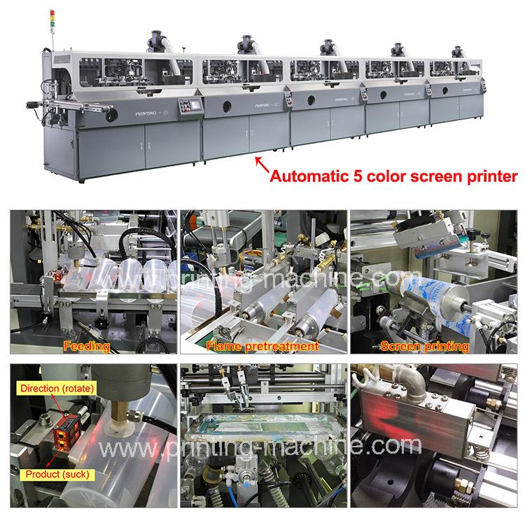 automatic bottle screen printing machine DX-S101-3 - Applications - 2