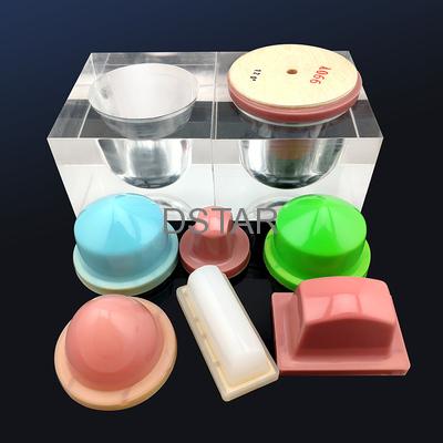 Tagless pad printing machine for garments - Applications - 6 silicone pad mold