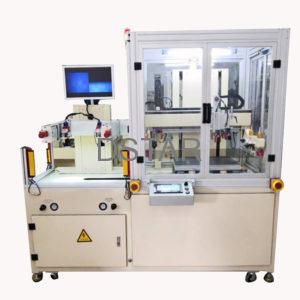 Screen printing machine with CCD system