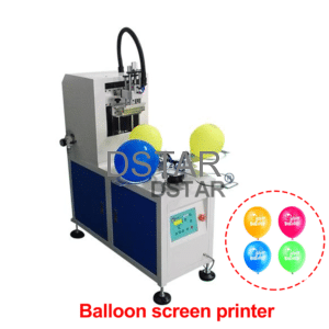 1 color balloon screen printing machine