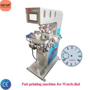 2 color pad printer machine for watch dial