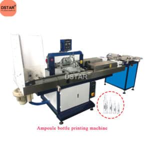 ampoule bottle screen printing machine