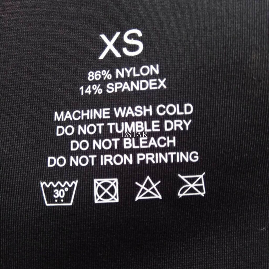 textile tagless label printing