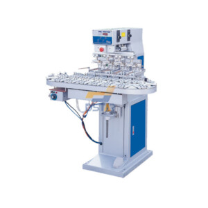 Pen clip 4 color pad printing machine from China