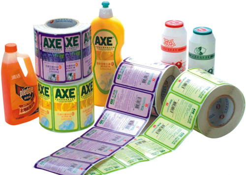 multi color adhesive label printing