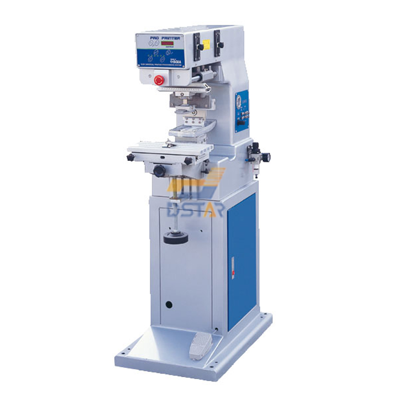 Hanger logo 1 color pad printing machine - Garment accessories - 1 1 color hanger logo pad printing machine