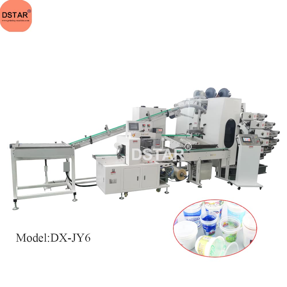 high speed drinking cup printing machine DX-JY6 - Business News - 1