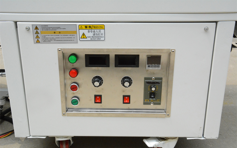 UV curing machine panel
