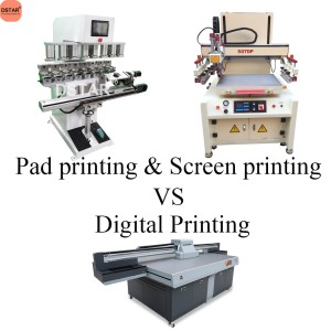 Pad/Screen Printing VS Digital Printing Technologies-Depth Comparative Analysis