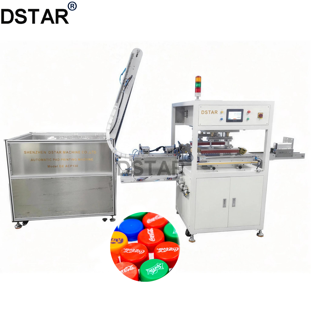 Automatic Plastic Cap Printing Machine