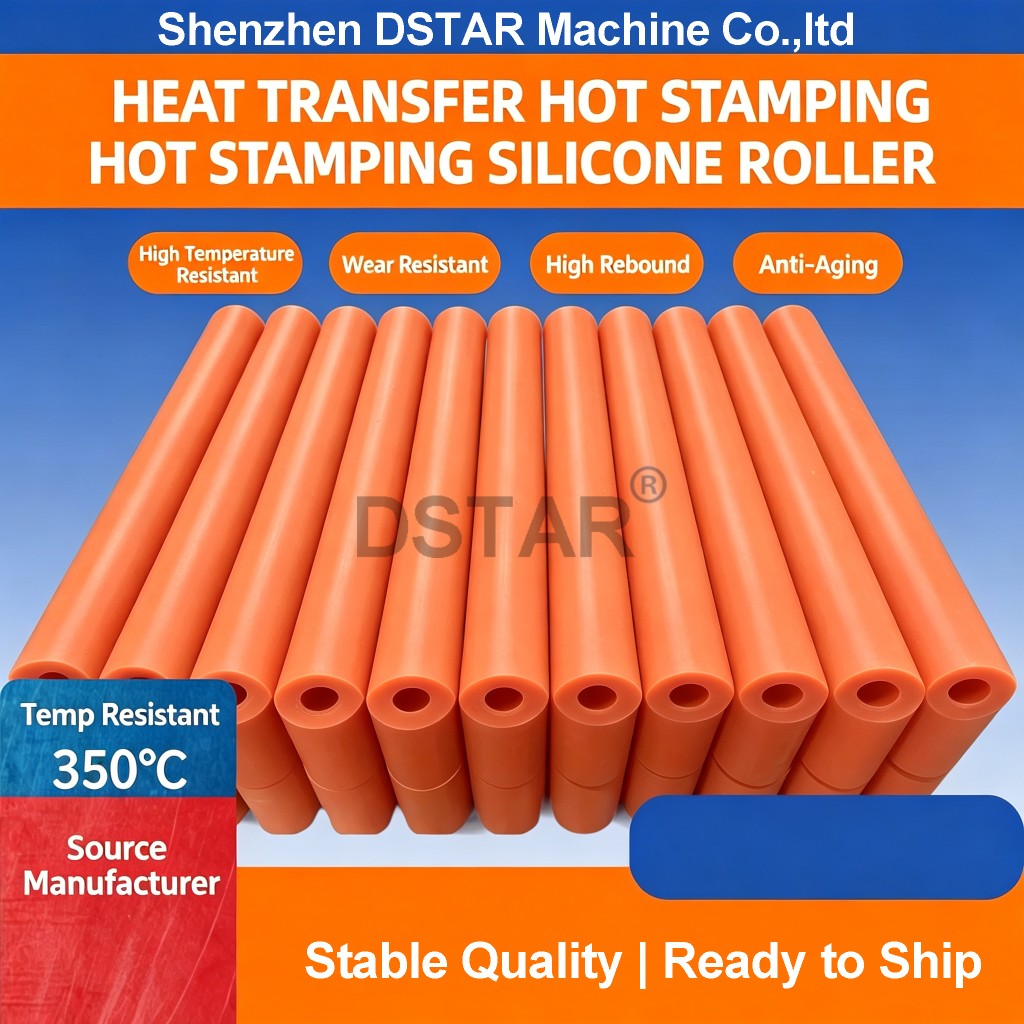 Rubber roller for heat transfer printing machine 2 - - 2